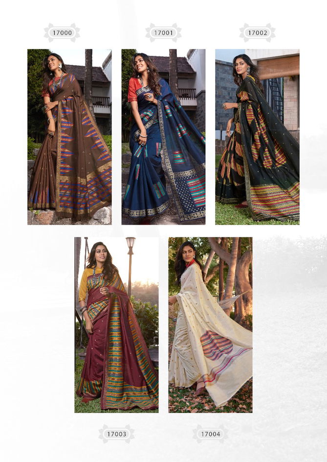 Lt Khanak Latest fancy Designer Casual Wear Printed Cotton Sarees Collection
